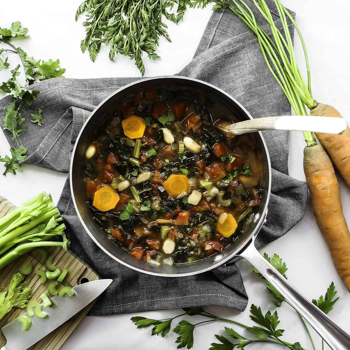 Tuscan Bean And Kale Soup | Earthbound Farm