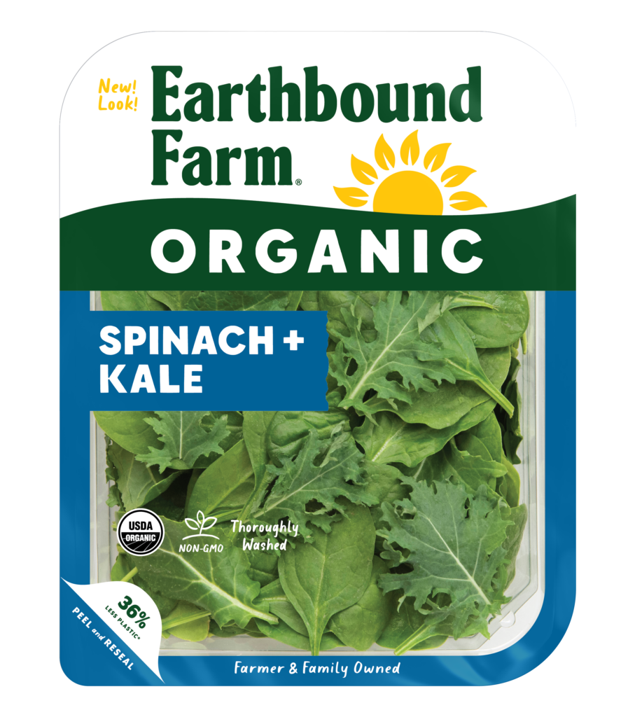 Organic Spinach & Baby Kale - earthboundfarm